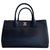 Chanel Executive caviar leather handbag Dark blue  ref.165707