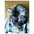 VALENTINO SHEARLING & WOLF FUR COAT - vista 8