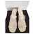 Chloé sandali Bianco Pelle Tela  ref.165742