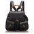 Gucci Black Bamboo Leather Drawstring Backpack Wood  ref.165770