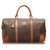 Céline Celine Brown Macadam Travel Bag Leather Plastic  ref.165771