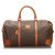 Céline Celine Brown Macadam Travel Bag Leather Plastic  ref.165791
