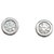 inconnue Orecchini a bottone in oro bianco, due diamanti di 1,01 carato.  ref.165864
