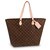 Louis Vuitton All-IN travel bag Brown Leather  ref.165923