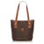 Céline Celine Brown Macadam Tote Bag Leather Plastic  ref.165955