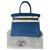 Acapulco Hermès HERMES BIRKIN BAG BAG 30 TOGO CALF NEVER WORN Blue Leather  ref.166033