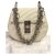 CHLOÉ Drew Bijou mini shoulder bag White Leather  ref.166037