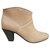 Maje Ankle Boots Beige Leather  ref.166042