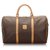 Céline Celine Brown Macadam Duffle Bag Leather Plastic  ref.166224