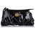 Gucci Black Patent Leather Hysteria Clutch Bag  ref.166231