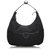 Gucci Black Canvas Reins Hobo Bag Leather Cloth Cloth  ref.166249