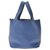 Hermès Picotin Lock PM Blue Leather  ref.166284