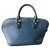 Louis Vuitton Alma handbag Black Leather  ref.166306