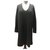 Hermès Kleid Grau Wolle  ref.166308