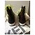 Botines Kenzo de cuero marrón talla 36 Castaño - vista 4