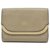 Chloé Leather Bifold Compact Cuir Gris  ref.166589