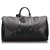 Louis Vuitton Black Epi Keepall 50 Nero Pelle  ref.166741