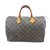 Louis Vuitton Speedy 35 Monogram Brown Leather  ref.166800