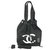 Chanel shoulder bag Black Cloth  ref.166854