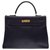Hermès Vintage Handbag Black Leather  ref.167049