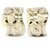 Mikimoto pendientes de diamantes clip de oreja Dorado Oro blanco  ref.167056