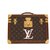Louis Vuitton VANITY BOITE PHARMACIE PINK LV Toile Marron Rose  ref.167157