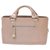 Céline Vintage Handbag Bege Couro  ref.167212