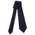 Louis Vuitton corbata de seda Azul  ref.167245