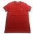 BURBERRY, nuova maglietta burberry nuova Rosso Cotone  ref.167254