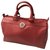 Longchamp At the Sultan Red Leather  ref.167324