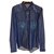 The Kooples Western shirt Blue Cotton  ref.167388