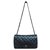 Chanel mademoiselle lock black caviar flap bag Leather  ref.167444