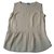 CHANEL - Beige silk blouse T42  ref.167457