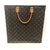Louis Vuitton Sac plat Brown Cloth  ref.167605