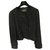 Chanel Jackets Black Cotton Wool Polyamide Acrylic  ref.167667