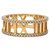 TIFFANY & CO 18K rose gold diamond open Atlas ring Golden Pink gold  ref.167700