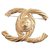 Chanel Pins & brooches Golden Metal  ref.167782