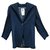 vintage Lanvin t jacket 38 Navy blue Wool  ref.167788