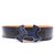 Hermès 32mm Street Enamel H Taille de ceinture en cuir réversible 85 Noir  ref.168180