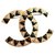 Cambon Chanel Pins & brooches Black Golden Metal Pearl  ref.168338