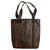 Louis Vuitton Handbags Brown Leather  ref.168372