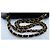 Matelasse classico di Chanel 2.55 Flap Bag rivestito Nero - vista 12