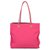 Yves Saint Laurent Nylon Shoulder  Tote Hand Bag Pink Cloth  ref.168396