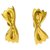 Brincos Mikimoto Dourado Banhado a ouro  ref.168397