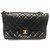 Chanel Timeless/Classique Black Leather  ref.168429