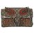 Gucci Dionysus Bag python Elephant patchs Coton Cuirs exotiques Rouge Beige Vert  ref.168467