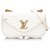 Louis Vuitton Branco New Wave Chain Bag MM Couro Metal  ref.168490