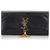 Kate Monogramme Yves Saint Laurent YSL Black Monogram Kate Tassel Clutch Bag Leather  ref.168534