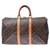 Louis Vuitton Monogram Keepall 45 Brown Cloth  ref.168710