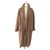Max Mara Coats, Outerwear Light brown Wool  ref.168727